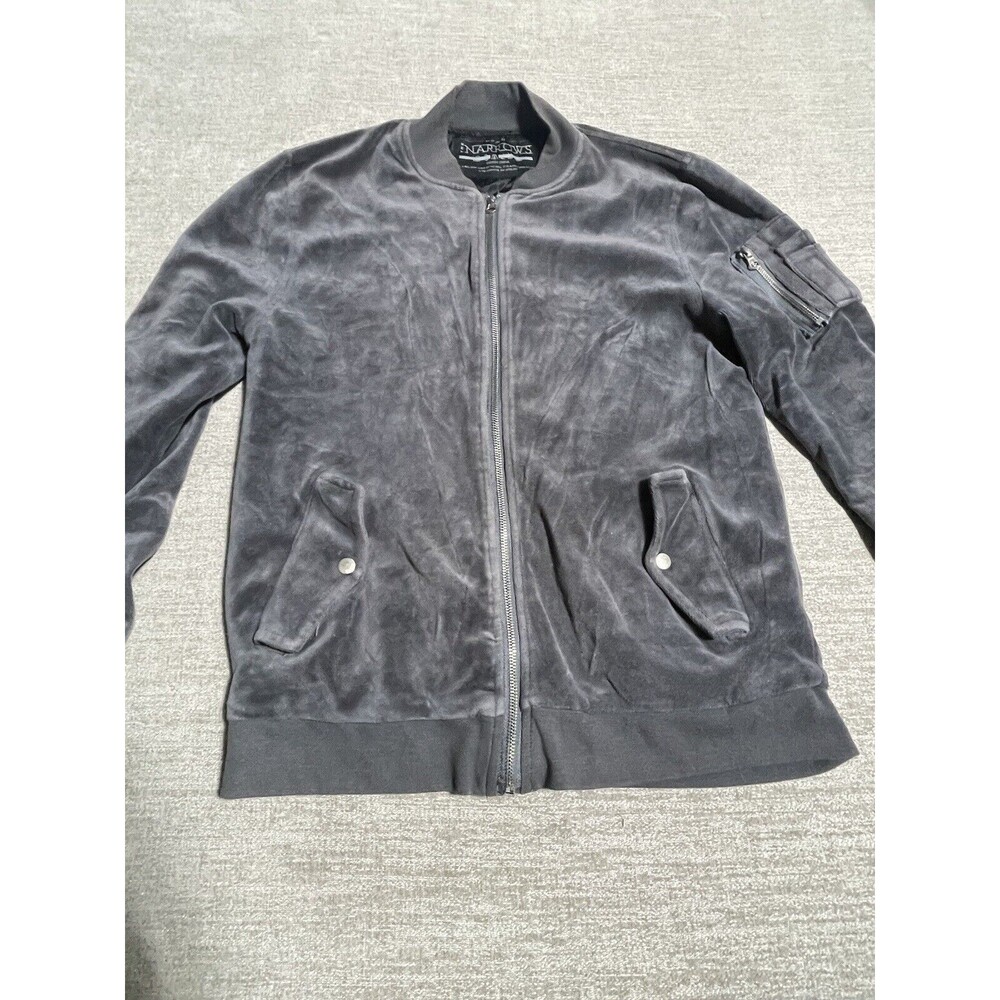 The Narrows Jacket Men’s Small Gray Long Sleeve Zip